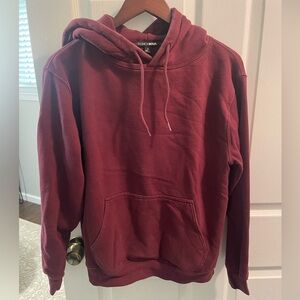 Fashion Nova Burgundy Hoodie